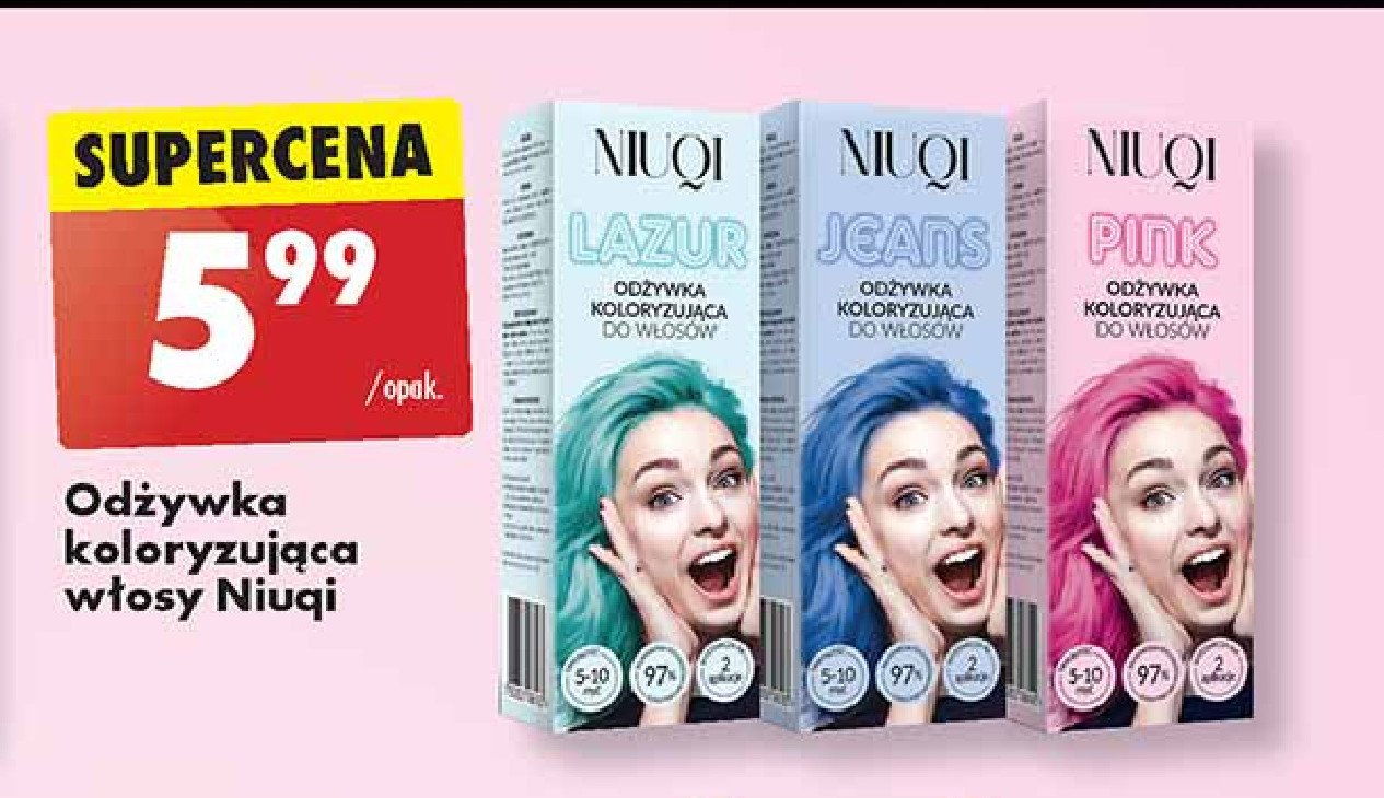 Od偶ywka koloryzuj膮ca lazur promocja