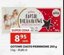 Gotowe ciasto piernikowe Magiczna cukiernia promocja