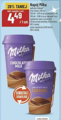 Napój Milka promocja w POLOmarket