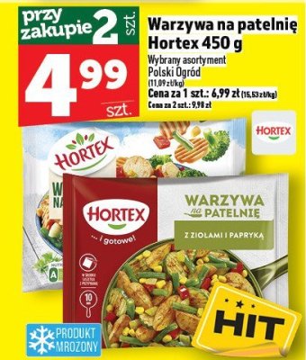 Warzywa na patelnię Hortex 450 g promocja w TOPAZ