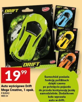 Auto wyścigowe Drift Mega Creative, 1 opak. promocja w Twój Market