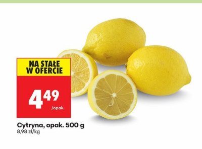 Cytryna opak. 500 g promocja w Biedronka