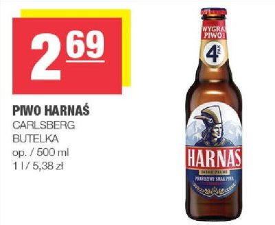 Piwo Harnaś promocja w SPAR