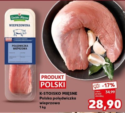 Polska polędwiczka wieprzowa promocja w Kaufland
