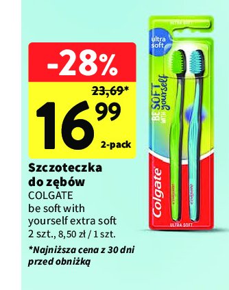 Szczoteczka ultra soft Colgate promocja