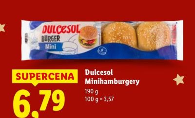 Minihamburgery promocja w Lidl