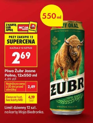 Piwo promocja w Biedronka