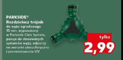 Rozdzielacz trójnik Parkside promocja