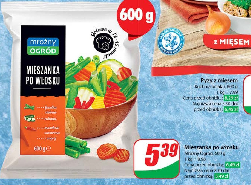 Mieszanka po w艂osku Mro藕ny ogr贸d promocja