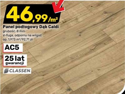Panel podłogowy Dąb Caldi promocja w Bricomarche