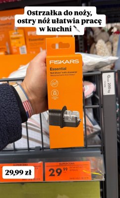 Ostrzałka do noży promocja w Biedronka