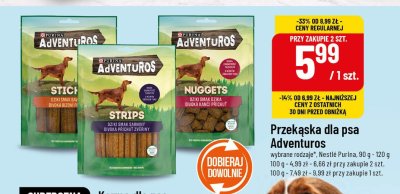 Przekąska dla psa Adventuros Nuggets promocja w POLOmarket