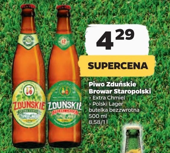 Piwo Zduńskie polski lager promocja
