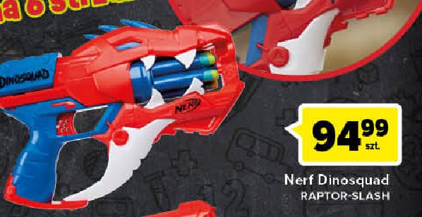 Pistolet raptor-slash Nerf promocja