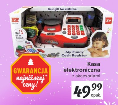 Kasa sklepowa elektroniczna Fancy toys promocja