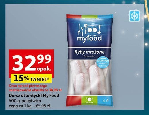 Dorsz atlantycki polędwiczki Myfood promocja