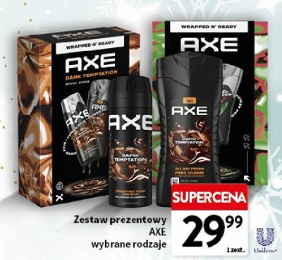 Zestaw prezentowy AXE Dark Temptation promocja w Intermarche