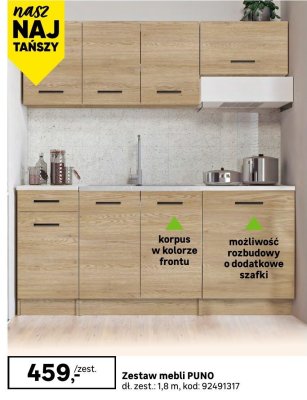 Zestaw mebli PUNO promocja w Leroy Merlin