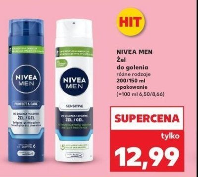 呕el do golenia Nivea men protect & care promocja