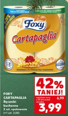 Ręczniki Foxy Cartapaglia ręczniki kuchenne 2 szt. promocja w Kaufland