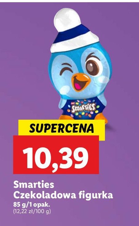 Draże pingwinek Smarties promocja