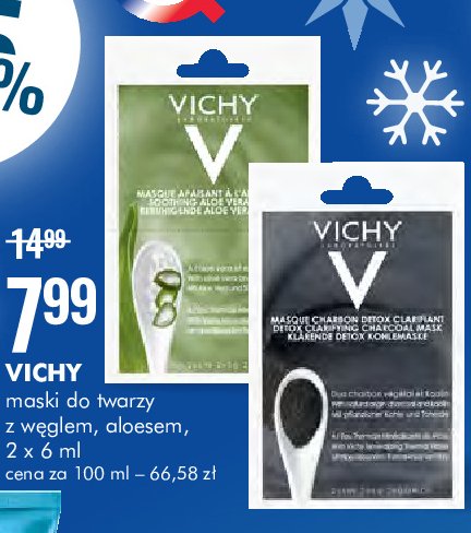 Maska mineralna-nawilżająca Vichy aqualia thermal promocja