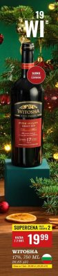 Wino Witosha Premium Sweet Red 17% promocja w Biedronka
