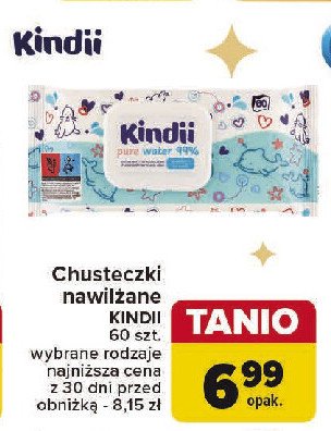 Chusteczki wilgotne pure Cleanic kindii promocja