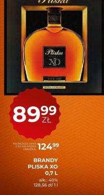 Brandy Pliska XO promocja w Duży Ben