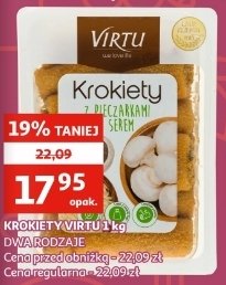 Krokiety z pieczarkami i serem Virtu promocja