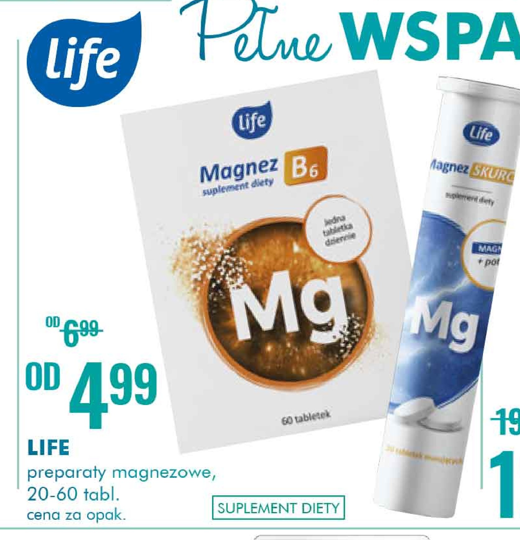 Magnez skurcz Life (super-pharm) promocja
