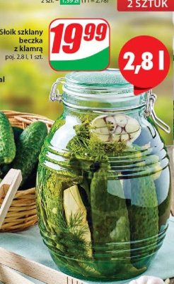 S艂oik do og贸rk贸w z klamr膮 2.8 l promocja
