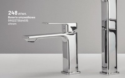 Bateria umywalkowa chromowana Valvex Harris promocja w Castorama
