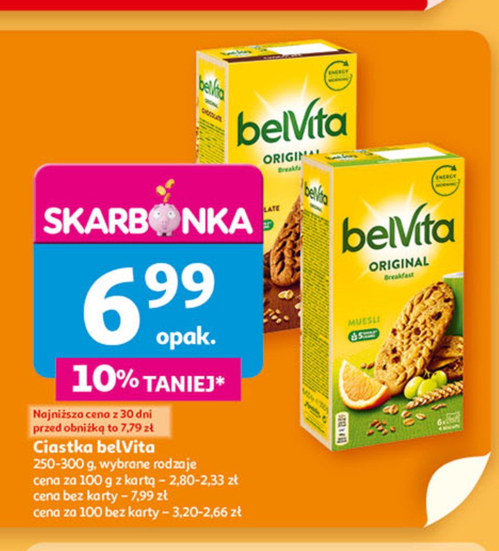 Ciastka kakaowe Belvita promocja