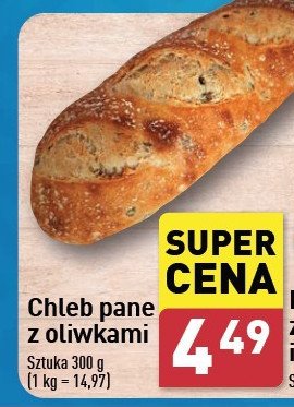 Chleb pane z oliwkami promocja