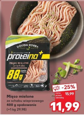 Mięso mielone ze schabu wieprzowego promocja w Kaufland