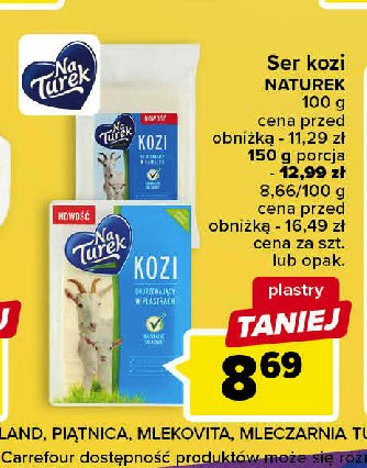 Ser kozi w kawa艂ku Turek naturek Turek 123 promocja