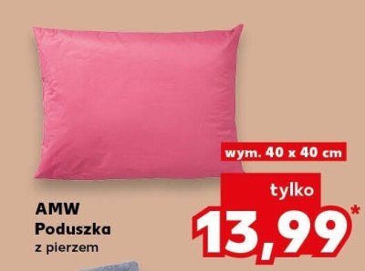 Poduszka z pierzem promocja w Kaufland