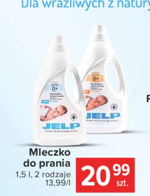 Mleczko do prania kolorów Jelp promocja w Biedronka