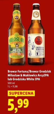 Piwo promocja w Lidl