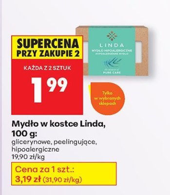 Mydło w kostce hipoalergiczne promocja w Biedronka