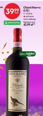 Wino Chianti Riserva 0,75l promocja w Żabka