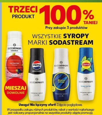 Wszystkie syropy Marki Sodastream promocja w Kaufland