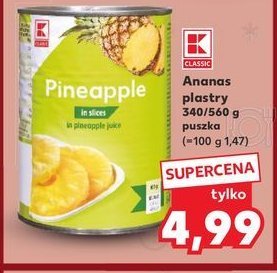 Ananas K-classic promocja