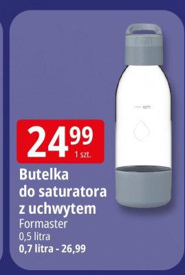 Butelka do saturatora z uchwytem Formastep promocja w Leclerc