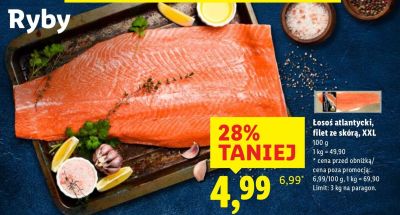 艁oso艣 atlantycki promocja w Lidl