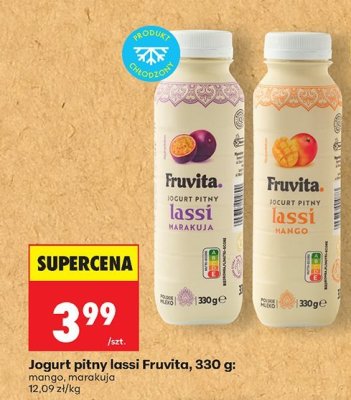Jogurt pitny marakuja promocja w Biedronka