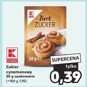 Cukier cynamonowy K-classic promocja