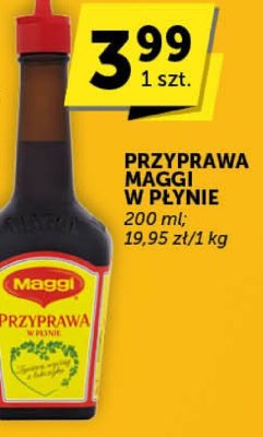 Przyprawa Maggi w płynie promocja w Groszek