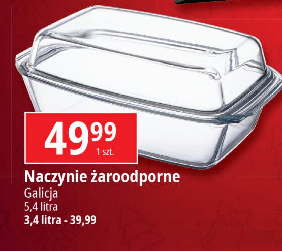 Naczynie żaroodporne termica 3.4 l Galicja promocja